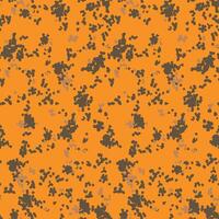an orange and gray camouflage pattern vector