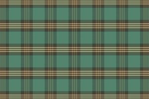 Tartan plaid pattern with texture and warm color. vector