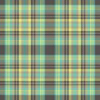 Tartan plaid pattern with texture and warm color. vector