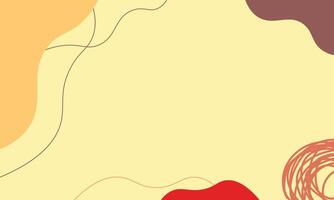 Simple retro template background. vector