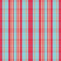 Tartan plaid pattern with texture and warm color. vector