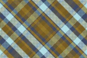 Tartan plaid pattern with texture and warm color. vector
