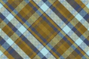 Tartan plaid pattern with texture and warm color. vector