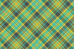 Tartan plaid pattern with texture and warm color. vector
