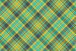 Tartan plaid pattern with texture and warm color. vector