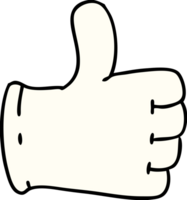 glove giving thumbs up symbol png