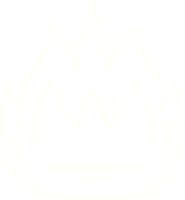 dibujo de tiza de fuego png