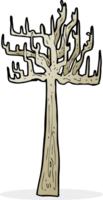 desenho antigo de árvore nua png