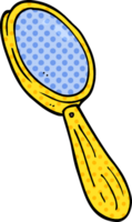 cartoon doodle magnifying glass png