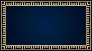 vintage frame border ornament vector