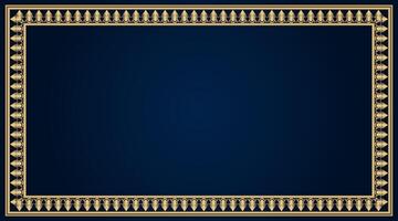 vintage frame border ornament vector