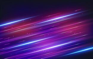 Modern Abstract High Speed Movement. Dynamic Motion Light and Fast Moving on Dark Background. Futuristic, Technology Pattern vector