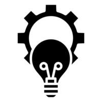 Idea Development icon line vector illustration