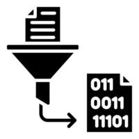 criptográfico picadillo icono línea vector ilustración