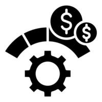 Process Optimization icon line vector illustration