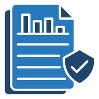 Data Protection icon line vector illustration