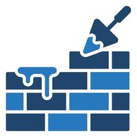 Foundation Work icon line vector illustration