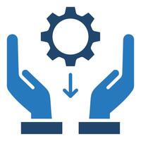 Effort Reduction icon line vector illustration