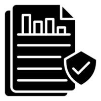 Data Protection icon line vector illustration