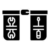 Tool Belt  icon line vector illustration