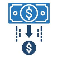 Tokenization icon line vector illustration