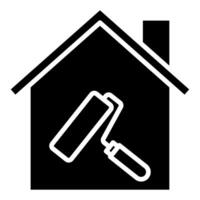 Renovation icon line vector illustration