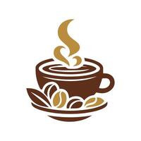 café logo vector plantilla, café logo vector elementos, café vector ilustración