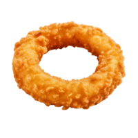 AI generated Fried onion ring clip art png