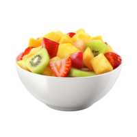 ai gegenereerd fruit salade klem kunst png