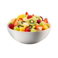 ai généré fruit salade agrafe art png