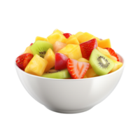 ai généré fruit salade agrafe art png