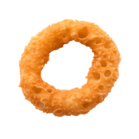 AI generated Fried onion ring clip art png