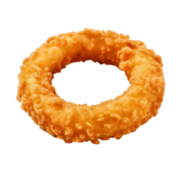 AI generated Fried onion ring clip art png