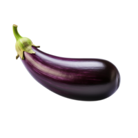 AI generated Eggplant clip art png