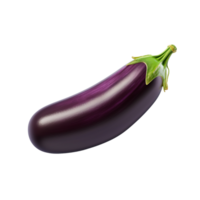 AI generated Eggplant clip art png