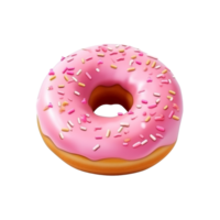 AI generated Donut clip art png