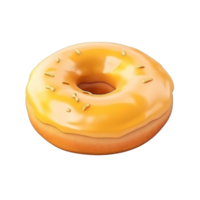 AI generated Donut clip art png