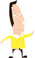 homme de pointage de dessin animé png