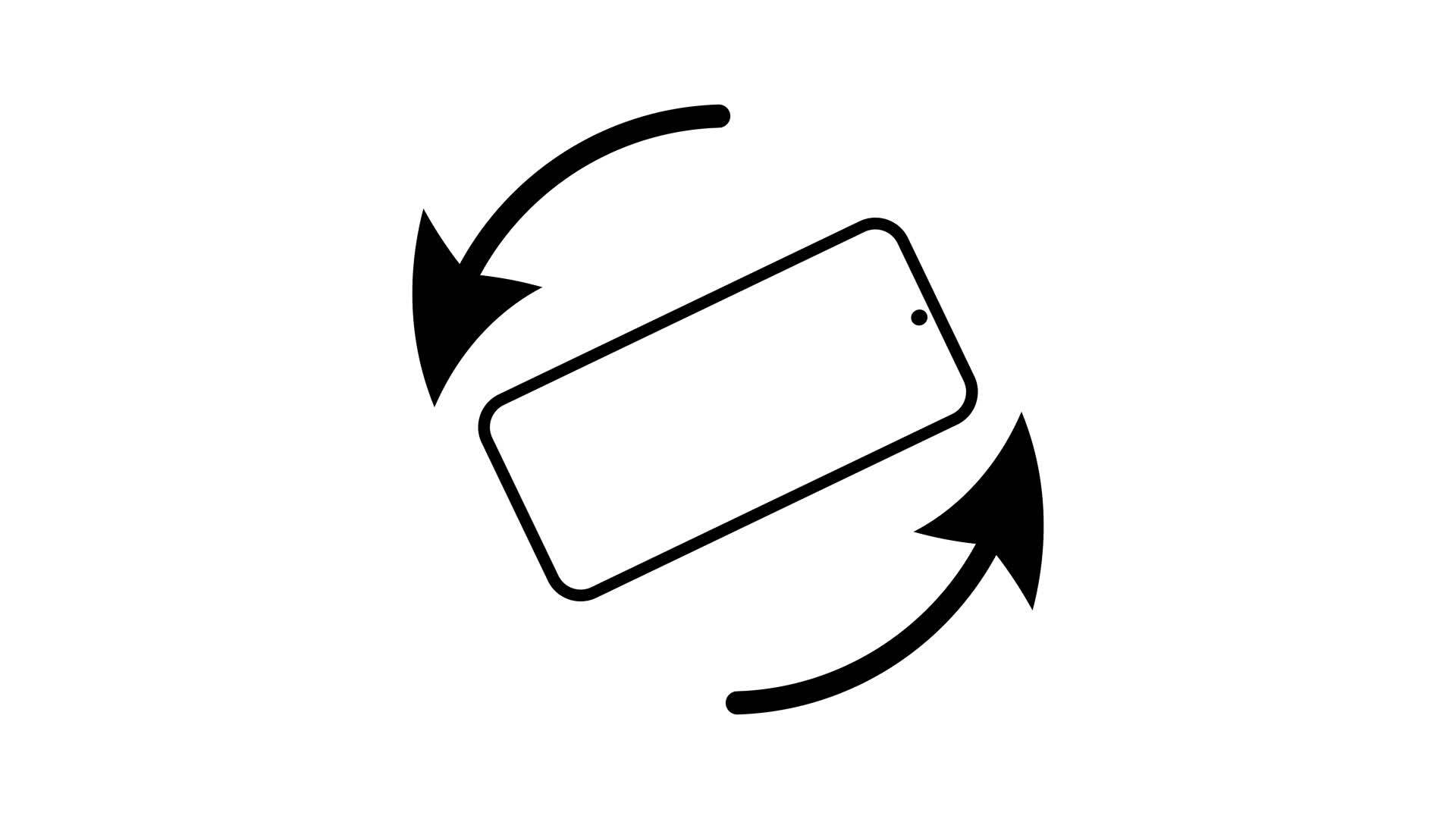 Rotate your phone animation video 39888009 Stock Video at Vecteezy