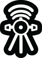 comunicaciones satélite icono símbolo png