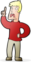 cartoon man with complaint png