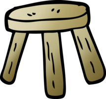 gradient illustration cartoon small stool png