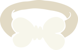 gravata borboleta de desenho animado png