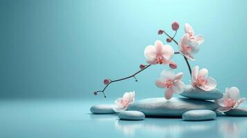 AI generated Serene Spa Aesthetics photo