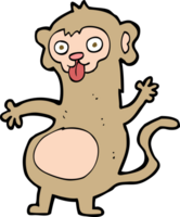 funny cartoon monkey png