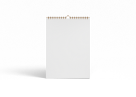 muur kalender mockup png