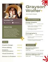 Business Creative Resume template