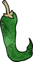 cartoon doodle chilli pepper png