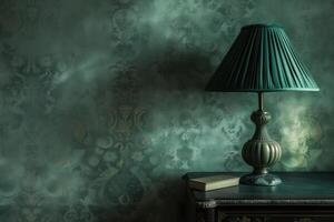 AI generated maha vamp table lamp photo