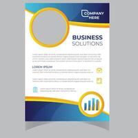 Brochure design, cover modern layout, annual report, poster, flyer in A4 vector